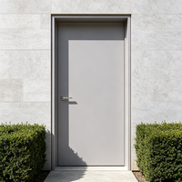 Porte d'entrée en bois vintage pour maisons résidentielles et projets hôteliers avec dimensions et design de panneaux personnalisés