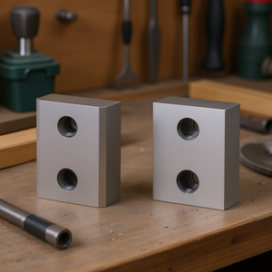 Lame per tagliabarre elettriche a doppia faccia da 22 mm in acciaio Cr12mov di grado industriale per il taglio dei metalli - Product Image 2