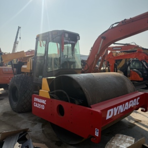 Best Selling <b>Used</b> Dynapac CA251D Vibratory <b>Roller</b> Original Japan Core Engine Reliable Performance for <b>Road</b> Construction - Product Image 5