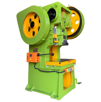Machines de poinçonnage à presse mécanique J23-10T 12T 16T 25T 40T 63T 80T 100T 125T, machine de fabrication de pelles en acier en stock