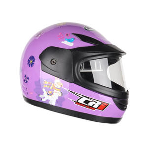 <span class=keywords><strong>Casco</strong></span> Infantil JR-109 de ABS con Diseño de Dibujos Animados, Forro de Algodón, Cierre de Botones, Doble Visera, para Todas las Estaciones, Nuevo, con Certificación DOT - Product Image 3