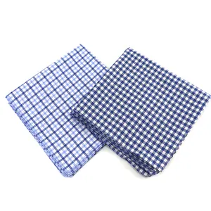 Hot Selling Hanky Light Color Men Cotton Handkerchief Square 100% Novelty Cotton Soft Men Handkerchiefs