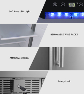 BC-85B Hicon, Nuevo Diseño, Refrigerador Integrado de 82L, Refrigerador de Cocina, Refrigerador Doméstico con Compresor - Product Image 5