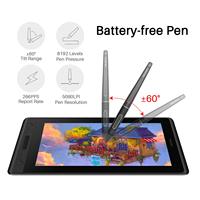 Tablette graphique professionnelle Huion Kamvas Pro 13 13,3 pouces 8192 niveaux avec support pliable et écran pour stylo