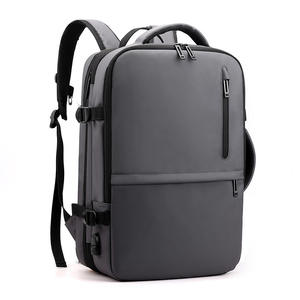 Custom New Nylon Waterproof Usb Multi-function Black <b>Backpack</b> Can Be Expanded to Large Capacity Laptop <b>Backpacks</b> - Product Image 6