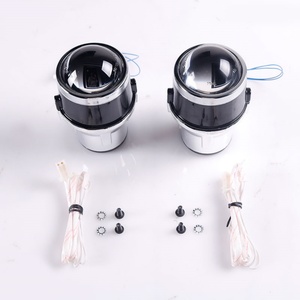 Latest Bi <b>Projector</b> Lens 2.5 Inch 3000K 4500K Car Accessories Fog <b>Light</b> with Bracket Super Bright Fog <b>Light</b> Xenon <b>Projector</b> Lens - Product Image 3