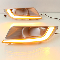 Gobison Prix d'usine LED DRL Clignotant Feux de circulation diurne Feu antibrouillard pour Ford Ranger 2015 2016 Feu antibrouillard