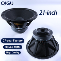 Altavoz de 21 Pulgadas, Equipo de Sonido, Bobina de Voz de 125 mm, Subwoofer, Sistema de Altavoces Line Array para Exteriores, Bocina