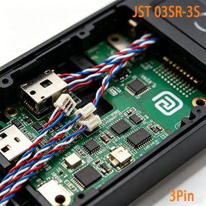 JST SSR 03SR-3S 3-pins 1,0 mm IDC-verbindingskabel met open aansluitklem voor sensor, medische apparatuur en besturingskaart - Product Image 1