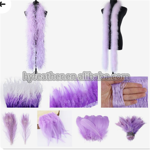 Handmade may vải ruy băng băng rìa đà điểu lông TRIM cho Diy Craft quần áo ăn mặc trang phục Giày phụ kiện bên nhà - Product Image 5