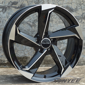 Fonyee Original 17 <span class=keywords><strong>19</strong></span> <span class=keywords><strong>pouces</strong></span> 5x112 5 trous de roue à rayons Huecos Mag alliage roues de voiture de tourisme jantes Jantes pour Audi VW - Product Image 2