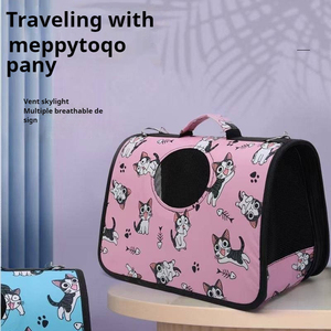 กระเป๋าใส่สุนัขแบบมีหูหิ้ว ระบายอากาศได้ดี ลายการ์ตูน สำหรับสุนัขขนาดเล็ก - Product Image 3