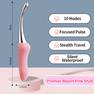 2025 rilascio rosa due motori giocattolo del sesso stimolante vibratore clitorideo con 10 potenti modalità di vibrazione per le donne V44 - Product Image 6