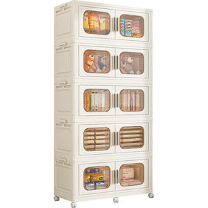 Organizador de Ropa Plegable de 5 Niveles, Moderno, Rectangular, de Plástico PP Inyectado, Sin Instalación, Capacidad de 35L, para Ropa de Niños - Product Image 5