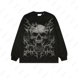 Nouveau sweat à capuche imprimé numérique 3D surdimensionné pour hommes avec motif d'aigle Pull à longues poches pour l'hiver Design solide pour le commerce extérieur - Product Image 2
