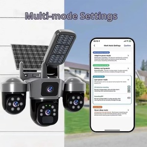 2 in 1 Solar WiFi 9K 4g Security Camera with LED Street Light 360 Degree View Human Motion Tracking Outdoor Wireless CCTV Camera - Product Image 5