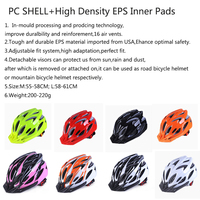 Casque de sécurité en plastique moulé de haute qualité certifié CE CPSC grande taille de tête casques de vélo pour hommes adultes pour la bicyclette Casco