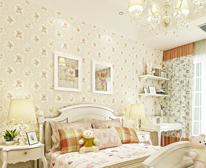 Carta <span class=keywords><strong>da</strong></span> Parati per Cameretta Bambini con Orsetti Cartoon, Adesiva e Rimovibile, Non Tessuta, per Camere di Ragazzi e Ragazze, Calda e Romantica, Copertura Completa della <span class=keywords><strong>Parete</strong></span> - Product Image 1