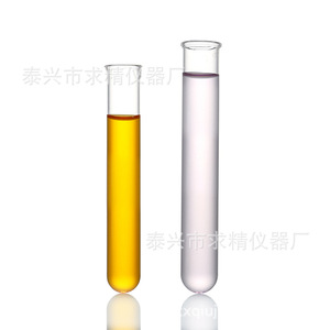 Tube à essai en verre de qualité supérieure 15x100mm à bord roulé et fond rond pour usage en laboratoire - Product Image 4