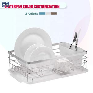 Chino fábrica precio barato <span class=keywords><strong>platos</strong></span> agua secado titular <span class=keywords><strong>de</strong></span> la encimera <span class=keywords><strong>de</strong></span> la cocina ordenado herramientas <span class=keywords><strong>de</strong></span> acero alambre pulido marco plato <span class=keywords><strong>escurridor</strong></span> estante - Product Image 5