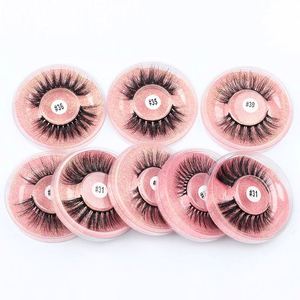 Pestañas Postizas al por Mayor, Personalizables con Logotipo, de 12 mm a 16 mm, Color Rosa, Efecto Visón Sintético, Naturales, Largas, Suaves, 3D, 5D - Product Image 2