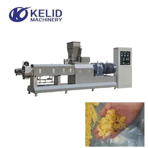 High Quality Breakfast Cereals Full Automatic Sugar Corn Flakes Making Machine