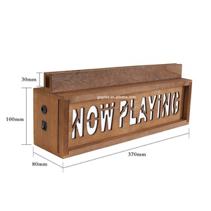 Factory Direct Supply Hollow Wooden LED <strong>Record</strong> <strong>Display</strong> Stand <strong>Vinyl</strong> <strong>Record</strong> Wooden LED <strong>Record</strong> <strong>Display</strong> Stand LED Inside - Product Image 1
