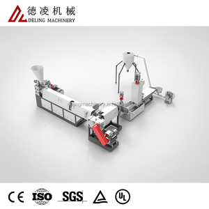 Tái chế chất thải đầu ra cao PVC hộp khay Pallet nhà deling thân thiện với người sử dụng ba vít đùn granulator cho EPS/PC/PA - Product Image 1