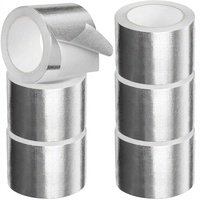 Ruban adhésif en fibre de verre et aluminium haute température pour l'étanchéité des conduits CVC, résistant à l'eau et à la chaleur pour l'isolation des conduits d'air