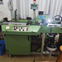 Machine de découpe d'étiquettes tissées par ultrasons Muller Machine de découpe d'étiquettes d'occasion de bonne qualité