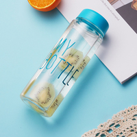 Bouteilles d'eau sans BPA 16oz vente en gros tasse de Noël bouteille d'eau pour filles en vrac tasse à café tasse de camping personnalisable bouteille d'eau rose