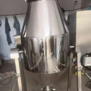 Mélangeur industriel à double cône en acier inoxydable pour poudres - Product Image 2