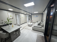 Maison modulaire pliable petites maisons prêtes à être expédiées