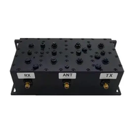 VHF UHF personalizado 415-420/425-430MHz 50W GSM Rf cavidad duplexor combinador con conector SMA-hembra