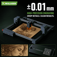 Machine de gravure et de découpe laser de bureau Kwulaser X1 5W 10W 455nm 300x300mm CNC pour bois et cuir – Fournisseur pour petites entreprises