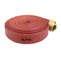Vente directe d'usine Type3 38mm 65mm Tuyau d'incendie Angus Duraline avec raccord en laiton NH
