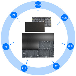 Pantalla LED de interior a todo color P1.86 P2 P2.5, de paso de píxel pequeño, video wall de alta definición para bares deportivos y transmisiones en vivo - Product Image 5
