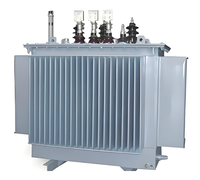 Transformateur triphasé immergé dans l'huile CE/ISO certifié S11, 30kVA-2500kVA, 35kV/220V-380V, 50/60Hz, faible perte, usage industriel