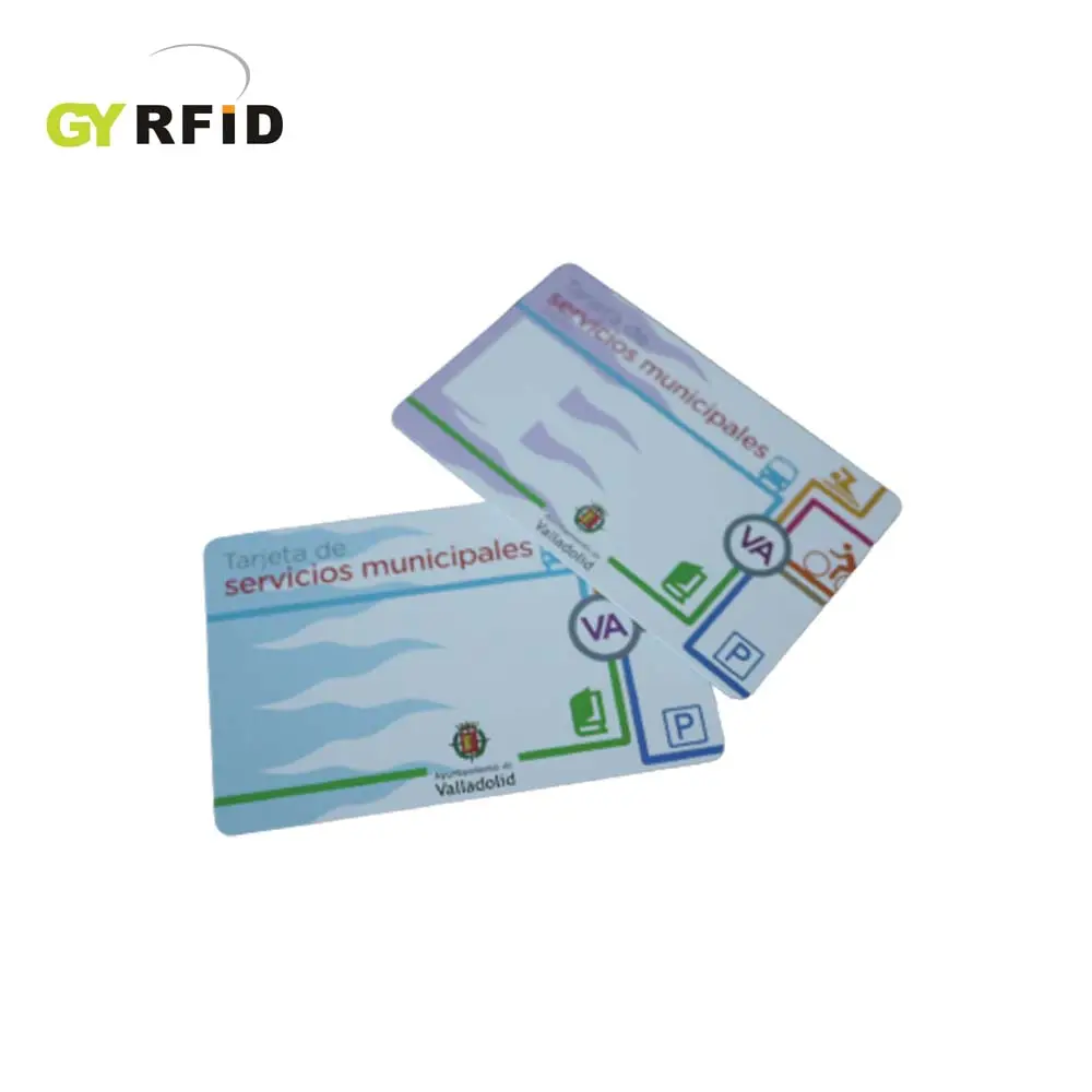 Kartu RFID MIFARE-PLUS SE 1K yang dapat diprogram GYRFID untuk ID siswa