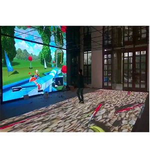 P3.91 tương tác trong nhà HD LED sàn gạch hiển thị không thấm nước cho video & Văn Bản IP65 đánh giá cho thang máy sử dụng 1-năm bảo hành SDK - Product Image 3