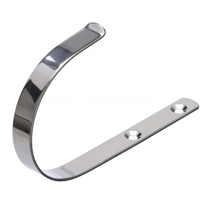 Support de bouée annulaire robuste en acier inoxydable 304, matériel marin fabriqué directement pour les bateaux et les yachts - Product Image 5