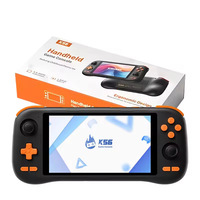 Console de Jeu Portable K56 Android 14 Open Source 5,5 Pouces Rétro avec Manette Joystick – Idéale pour les Cadeaux d'Enfants
