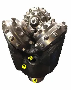 Punte rotanti triconica-per l'estrazione di punte triconiche per l'estrazione mineraria