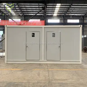 Baño Móvil Prefabricado Modular Tipo Contenedor para Parques, Singapur, Baño Portátil en Contenedor de Envío, Baño Público - Product Image 5