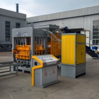 Machine à blocs de béton entièrement automatique 8-15 pour blocs creux et pavés