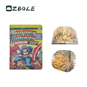 Innovadora Lámpara de Libro 3D LED Plegable de Papel con Diseño de Cómic 2026, Mini Lámpara de Mesa Personalizada, Luces de Libro Únicas, Regalo Corporativo de Graduación - Product Image 3