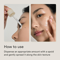 OEM ODM Marque Privée – Coffret de 3 Sérums Visage : Glutathion Éclaircissant, Heartleaf Apaisant, Bifida Raffermissant et Hydratant pour Soin de la Peau