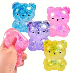 Nouvel Arrivage : Jouet Squishy Apaisant Ourson en Maltose, Jouet à Presser Sensoriel Calmant, Nouveauté Anti-Stress pour Enfants et Filles - Product Image 1