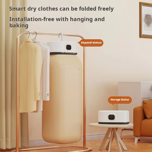 Séchoir à linge multifonctionnel avec télécommande, armoire sécheuse électrique, séchoir à air chaud domestique avec minuterie - Product Image 2