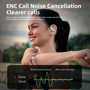 OWS T5 True Wireless Earbuds Nouveau casque TWS pour le voyage sportif avec crochet d'oreille et indicateur de batterie à affichage numérique pour le jeu - Product Image 6